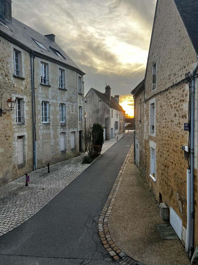 La Persienne Bleue - Coeur Historique De Mortagne Au Perche Villa Buitenkant foto